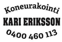 Koneurakointi Kari Eriksson logo